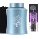 Urna de cremação Tree of Life for Human Ashes 4L - Aço inoxidável