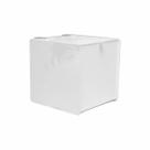 Urna Quadrada Branca - 30cm Urna Quadrada Branca - 30cm