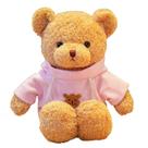 Ursinho de pelúcia AUCOOMA com capuz rosa de pelúcia de 30 cm para crianças Ursinho de pelúcia AUCOOMA com capuz rosa de pelúcia de 30 cm para crianças