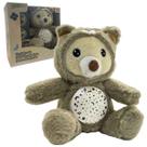 Ursinho De Pelúcia Com Luz, Som e Projeção, Original, Zippy Toys, Brinquedo Antialérgico Para Bebês
