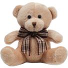 Ursinho De Pelucia Cookie Bege 15cm Buba
