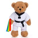 Ursinho de pelúcia de pelúcia HollyHome Taekwondo 40cm Ursinho de pelúcia de pelúcia HollyHome Taekwondo 40cm