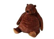 Ursinho de pelúcia de simulação gigante de bicho de pelúcia 60 cm marrom