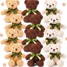 Ursinho de pelúcia Hydren Bear de 10 polegadas e 12 peças para lembrancinhas