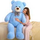Ursinho de pelúcia MaoGolan Giant Plush 150 cm azul em tamanho real