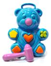 Ursinho Interativo Brinquedo Infantil Bate Pula Martelinho