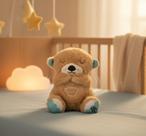 Ursinho Pelúcia Lontra que Respira Naninha Acalma Hora de Dormir - Luz e Som COR:BEGE CLÁSSICO Ursinho Pelúcia Lontra que Respira Naninha Acalma Hora de Dormir - Luz e Som COR:BEGE CLÁSSICO