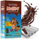 Ursinhos de chocolate mastigáveis para crianças, multivitamínico YUM-V'S, 60 unidades