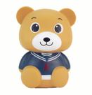 Urso de desenho animado de PVC Piggy Bank de 15 cm para crianças com design de marinheiro