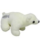 Urso de pelucia branco 25x13x11,5cm - S2 TOYS
