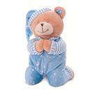 Urso de Pelúcia Buba Que Reza Azul Bebê 24cm Urso de Pelúcia Buba Que Reza Azul Bebê 24cm