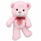 Urso De Pelúcia Carinho 30cms Cor:Rosa Urso De Pelúcia Carinho 30cms Cor:Rosa