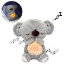 Urso de Pelúcia Coala Que Dorme e Respira Com Som e Luz