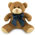 Urso de Pelúcia com Laço 20cm Anti-alérgico