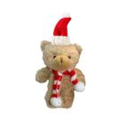 Urso De Pelúcia De Natal De 20cm, 1-20 Peças, Brinquedos De Pelúcia Fofos Para Decoração De Árvores