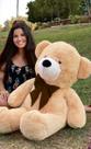 Urso De Pelúcia Gigante Teddy - Grande - 90 cm