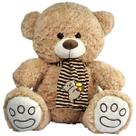 Urso de Pelúcia Grande Com Cachecol de Luxo Lindo Amor Fofo Urso de Pelúcia Grande Com Cachecol de Luxo Lindo Amor Fofo