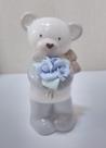 Urso Decorativo de Porcelana 14cm