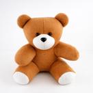 Urso Grande de Pelúcia Ted 30cm Ursinho Infantil Decoração Cestas Nicho
