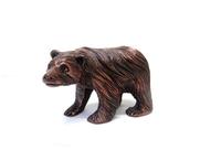 Urso Listrado P Cobre Fosco Flor de Liz