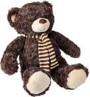 Urso Marrom C/Cachecol Listrado Marrom