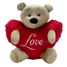 Urso Pelucia Apaixonado Te amo Namorado Plush Antialergico Ursinho 23cm