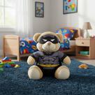 Urso Pelúcia Fantasia Morcego 20cm Brinquedo Criança