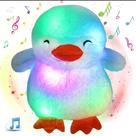 Urso Pelúcia Pinguim Musical Iluminado Brilho luminoso Original Presentes para crianças Aniversarios ,Amigo Secreto, Nat Urso Pelúcia Pinguim Musical Iluminado Brilho luminoso Original Presentes para crianças Aniversarios ,Amigo Secreto, Nat