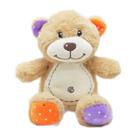 Urso Pelúcia Safari Com Estrelinhas 33Cms