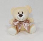 Urso pelúcia ted pequeno cor bege 14cm, nichos decoração quartos bebês Urso pelúcia ted pequeno cor bege 14cm, nichos decoração quartos bebês