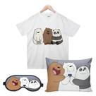 Urso sem curso Camisa, Almofada e Máscara de dormir