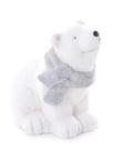 Urso Sentado KUTUP em Cerâmica 1PC 11x9,8x13,5 cm Decoração de Natal