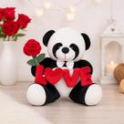 Urso Tedde de Pelúcia Love 22cm Antialérgico Decorativo Presente Romântico Macio Urso Tedde de Pelúcia Love 22cm Antialérgico Decorativo Presente Romântico Macio