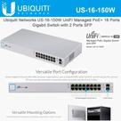Us-16-150w-br unifi switch 16p poe rj45 + 2p sfp