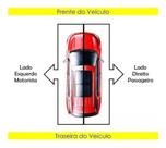 USADO: Acabamento Pé Coluna Esquerdo Honda Civic G6 1997 A 2000 Pre