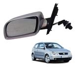 USADO: Retrovisor Manual Lado Esquerdo Vw Polo 05 A 08 Original