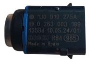 USADO: Sensor Estacionamento Parachoque Vw Golf 2005 2013 Preto