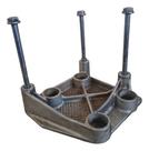 USADO: Suporte Compressor Ar Peugeot 206 207 04 A 09 USADO: Suporte Compressor Ar Peugeot 206 207 04 A 09