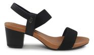Usaflex Salto Bloco Elastico Em Couro Y8204 Leve
