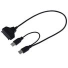 Usb 2.0 Para Sata 2.5 Pin Cabo Adaptador Para O Disco Rígido Externo Usb 2.0 Para Sata 2.5 Pin Cabo Adaptador Para O Disco Rígido Externo