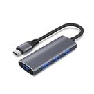 Usb c hub 3.0 4 portas multi divisor adaptador