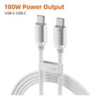 Usb Cabos 100W PD Nylon Trançado Cobre Estanhado 1M Preto E Branco Transferencia De Dados Rapido Velocidade De 480Mbps Carregamento Rapido De 100W