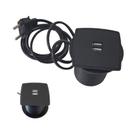 Usb Duplo de embutir Multy Facility Preto Qm34900.00 Qtmov Preto Usb Duplo de embutir Multy Facility Preto Qm34900.00 Qtmov Preto