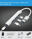 Usb Splitter 3.0 Hub Hub One Drag Four Alumínio Liga USB E