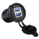 Usb Tomada Carregador Veicular Turbo Em Led 12V Barco Lancha