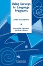 Using Surveys In Language Programs - Paperback - Cambridge University Press - ELT