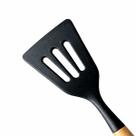 Utensílio de Cozinha Silicone com Cabo Madeira Resistente