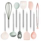 Utensílios de cozinha COOK WITH COLOR Conjunto de cozinha de silicone de 10 peças