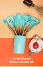 Utensílios de cozinha de silicone conjunto de utensílios de cozinha resistente ao calor não-vara utensílios de cozinha