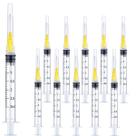 Utensílios de laboratório Sirulken Luer Lock 3mL 20G 25mm, pacote com 50